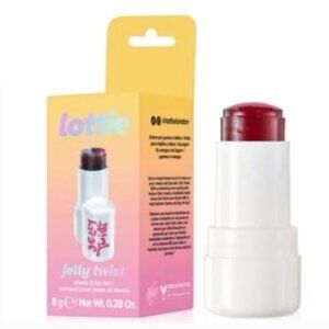 Lottie London Jelly Twist Lip & Cheek Stain, Berry Burst NIB